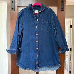 Sézane oversized denim dress